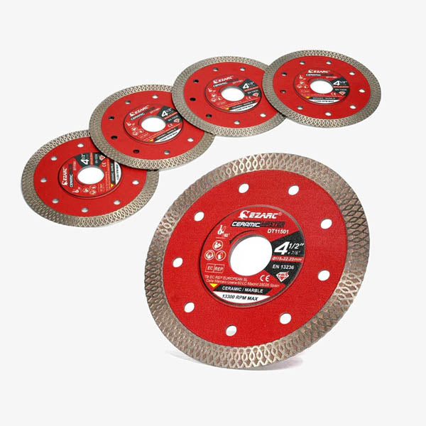 4.5/5/7/10 in. Super Thin Diamond Blade For Tile/Marble/Granite