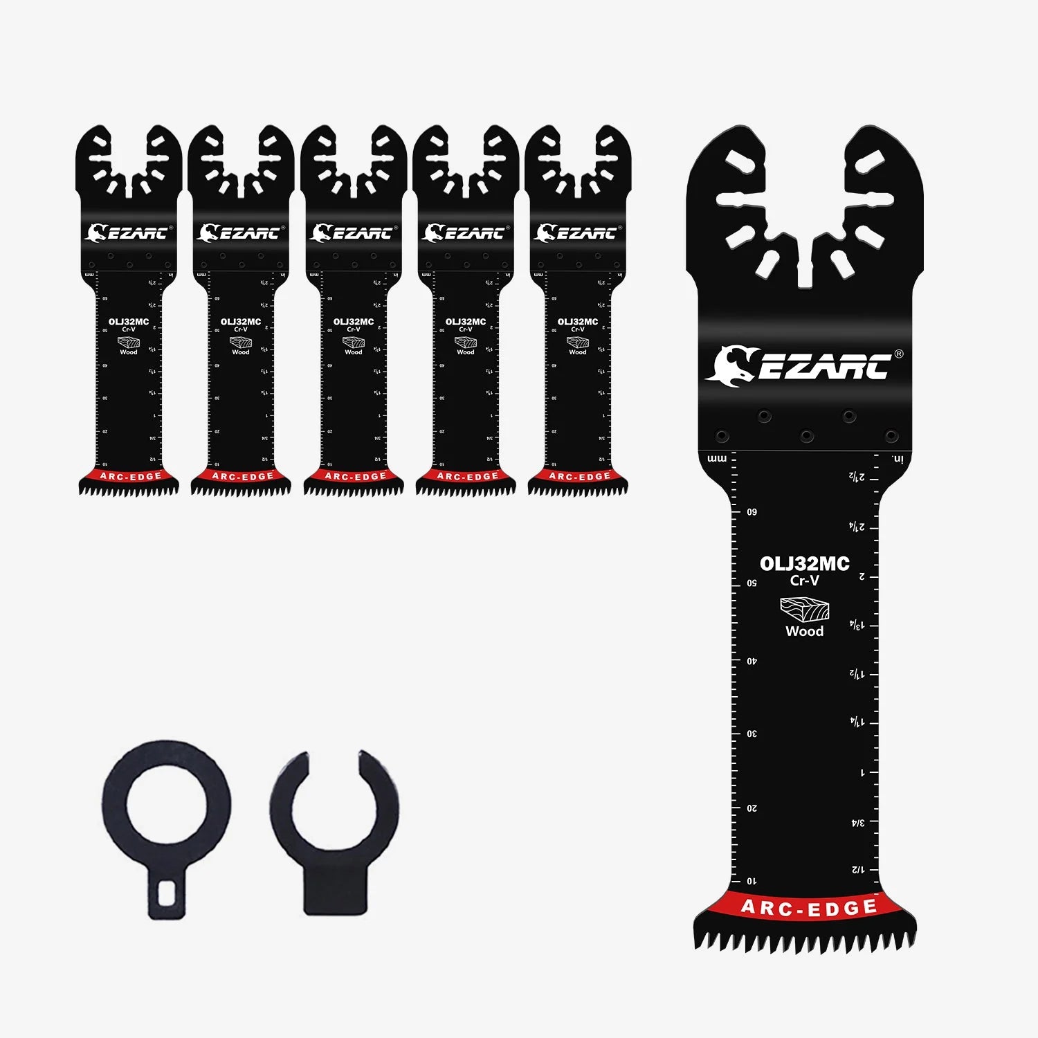 Extra-Long Arc-Edge Oscillating Multi Tool Blade Japanese Tooth For Clean Cut