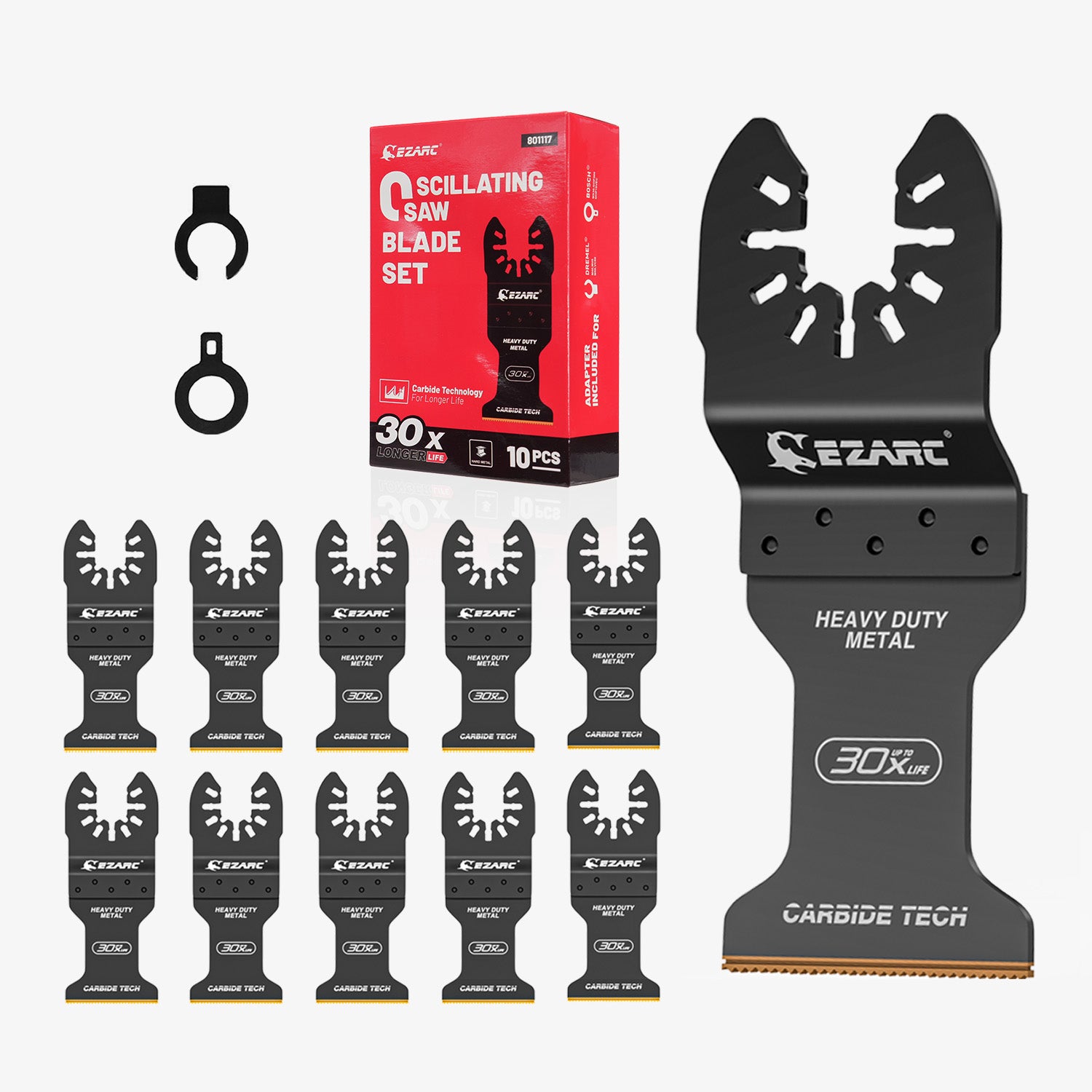 Carbide Oscillating Blade For Hardened Metal/Bolts,OIC34A