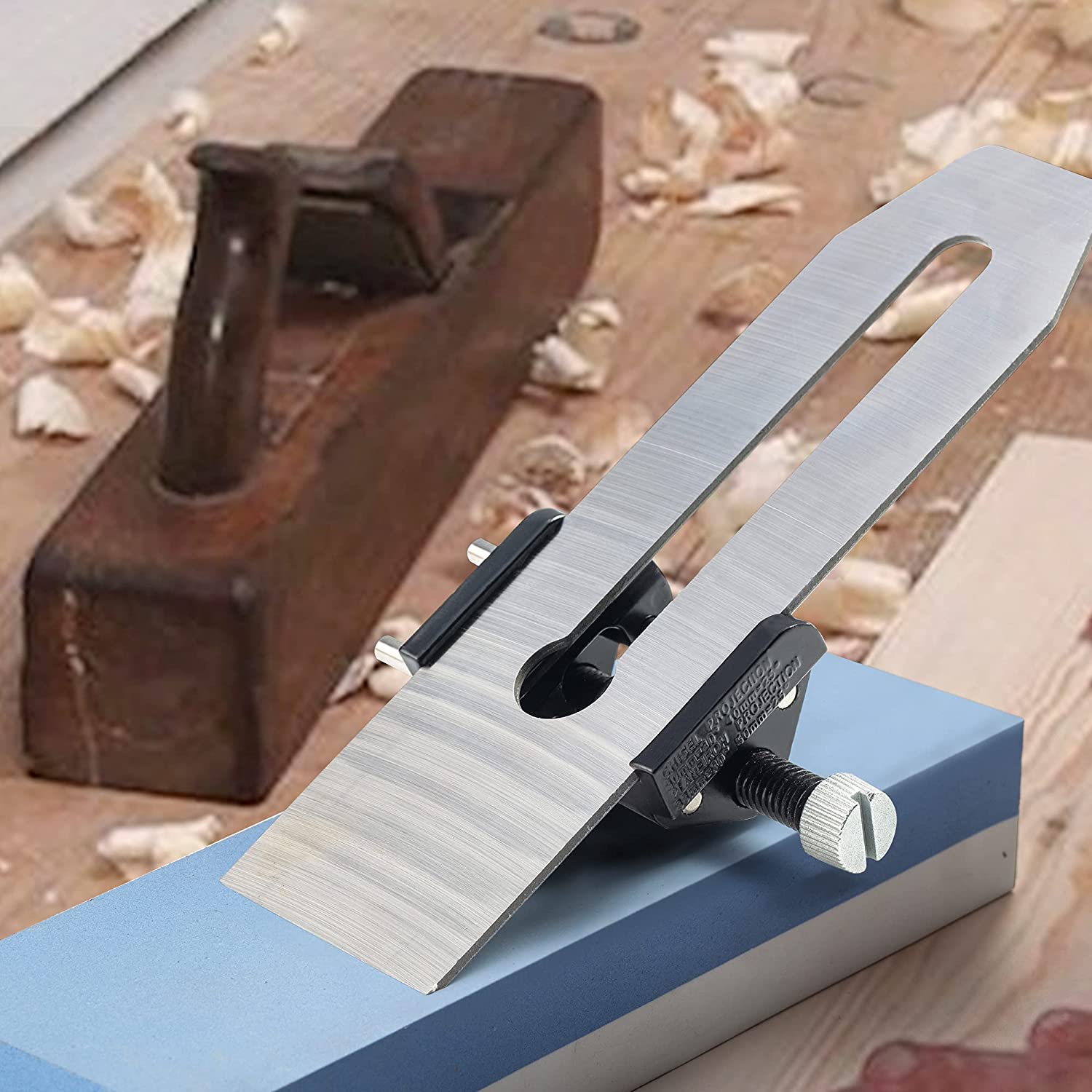 Honing Guide for Wood Chisel, Planer Blade - EZARC Tools